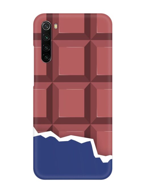 Chocolate Vector Art Snap Case for Xiaomi Redmi Note 8