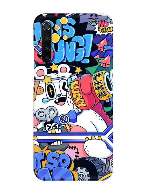 Universal Doodle Snap Case for Xiaomi Redmi Note 8