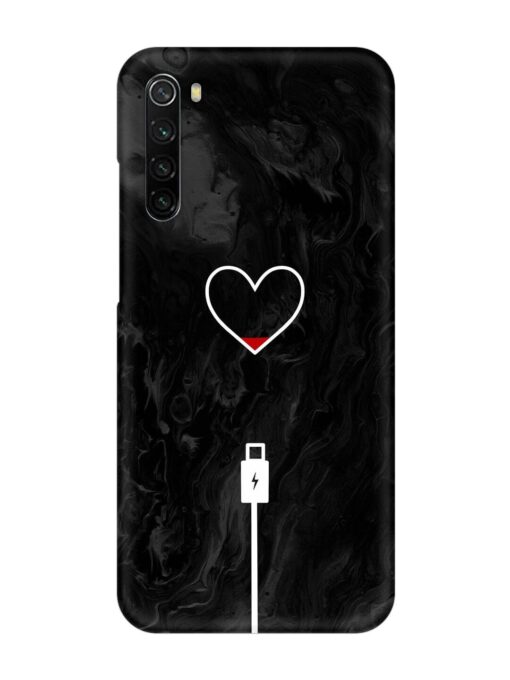 Heart Charging Vector Snap Case for Xiaomi Redmi Note 8