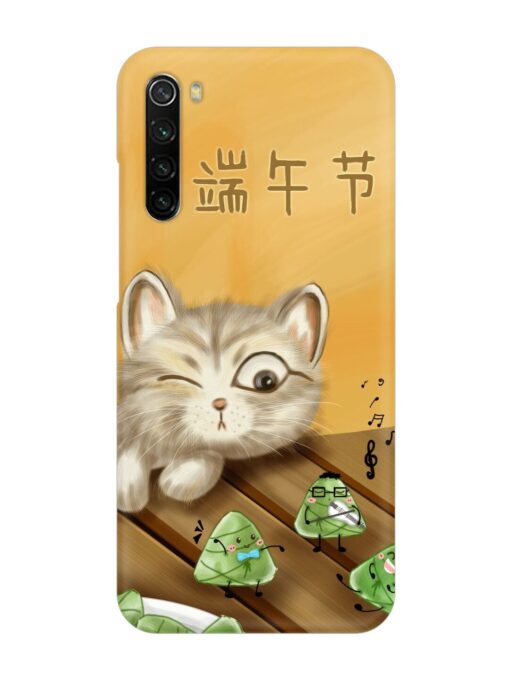 Cat Scorpion Dancing Snap Case for Xiaomi Redmi Note 8