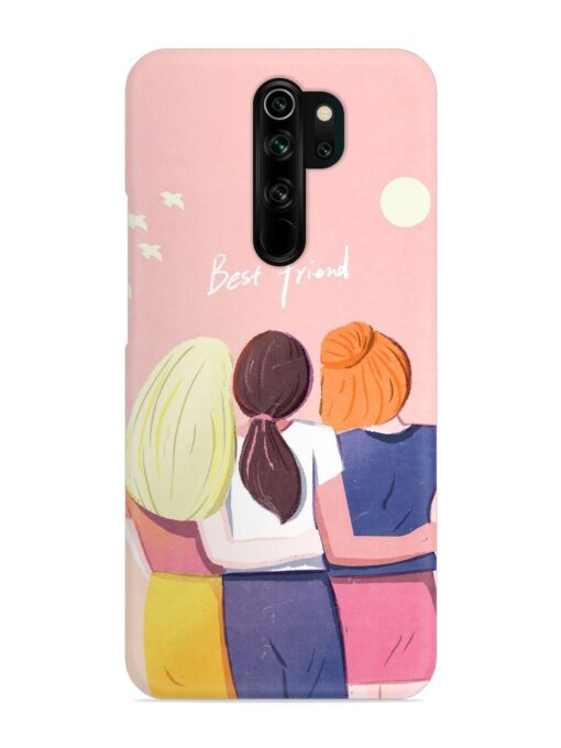 Friendship Day Snap Case for Xiaomi Redmi Note 8 Pro Zapvi