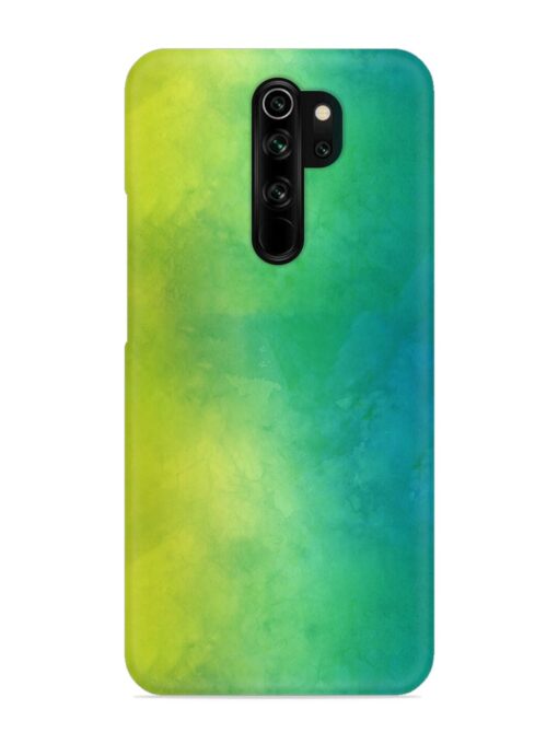 Yellow Green Gradient Snap Case for Xiaomi Redmi Note 8 Pro Zapvi