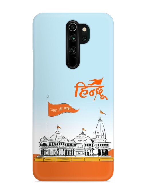 Ram Mandir Hindu Snap Case for Xiaomi Redmi Note 8 Pro Zapvi