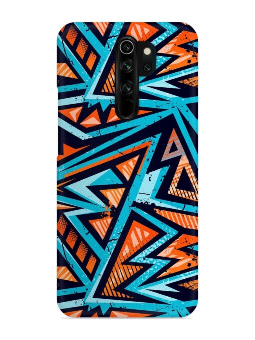 Abstract Seamless Grunge Snap Case for Xiaomi Redmi Note 8 Pro Zapvi