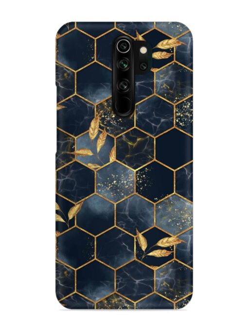 Marble Hexagon Seamless Snap Case for Xiaomi Redmi Note 8 Pro