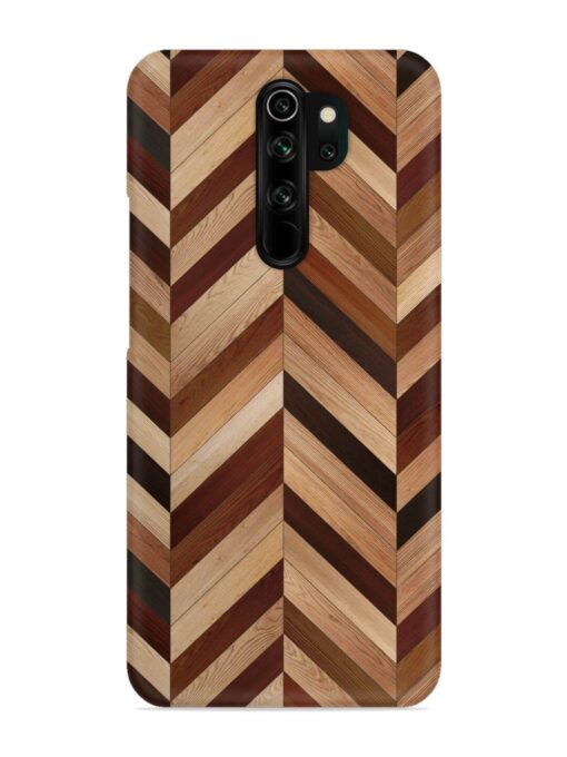 Seamless Wood Parquet Snap Case for Xiaomi Redmi Note 8 Pro Zapvi