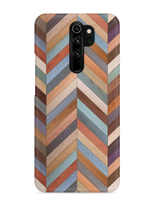 Seamless Wood Parquet Snap Case for Xiaomi Redmi Note 8 Pro Zapvi