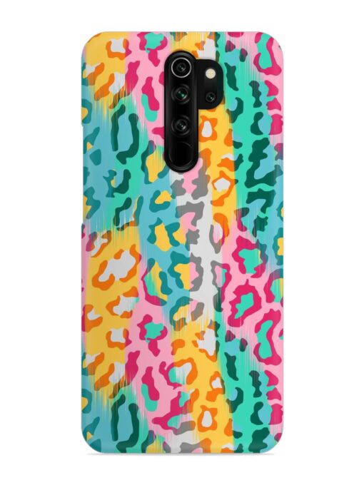 Seamless Vector Colorful Snap Case for Xiaomi Redmi Note 8 Pro Zapvi