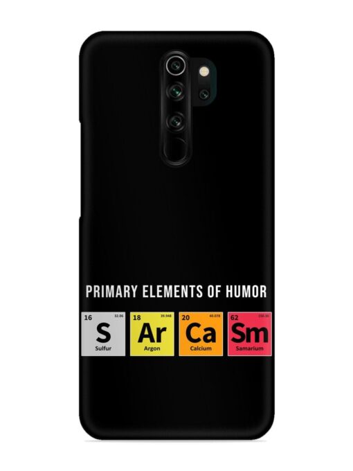 Primary Elements Humor Snap Case for Xiaomi Redmi Note 8 Pro Zapvi