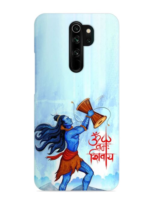 Illustration Lord Shiva Snap Case for Xiaomi Redmi Note 8 Pro Zapvi