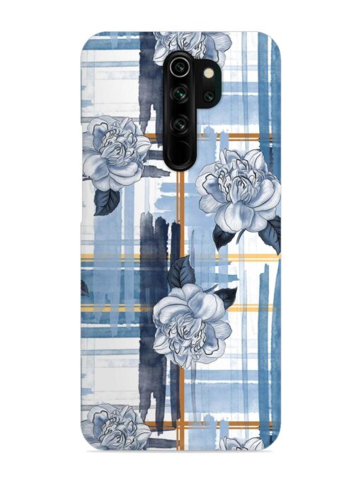 Watercolor Pattern Rose Snap Case for Xiaomi Redmi Note 8 Pro