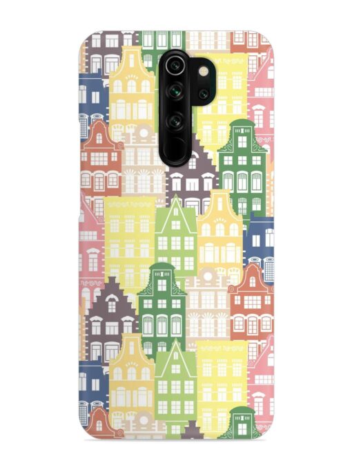 Seamless Shapes Pattern Snap Case for Xiaomi Redmi Note 8 Pro Zapvi