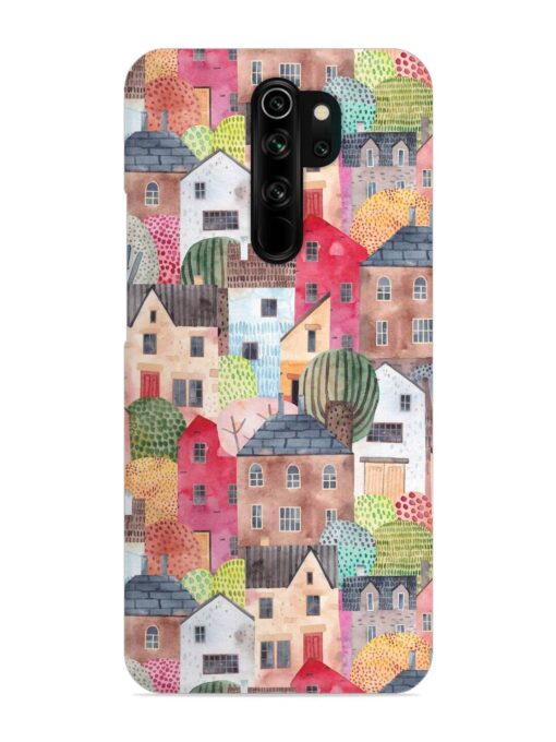 Abstract Seamless Pattern Snap Case for Xiaomi Redmi Note 8 Pro