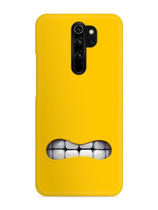 Mouth Character On Snap Case for Xiaomi Redmi Note 8 Pro