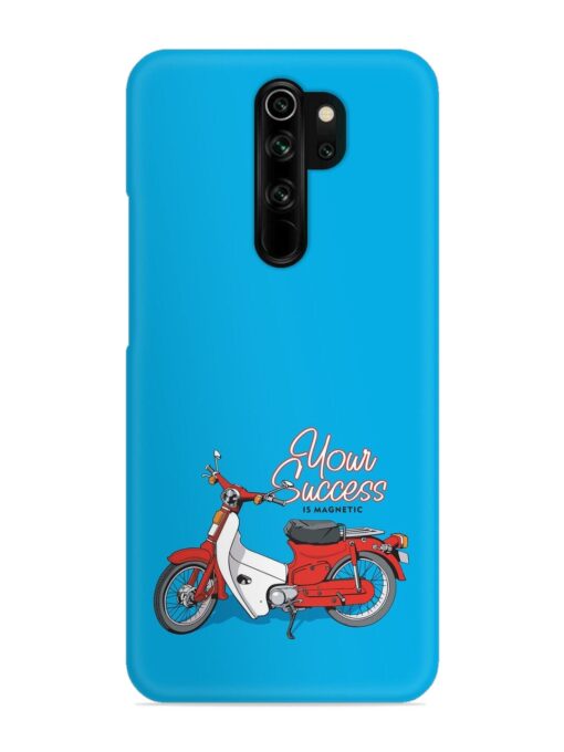 Motorcycles Image Vector Snap Case for Xiaomi Redmi Note 8 Pro