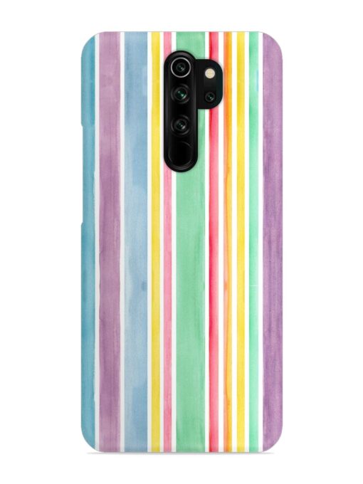 Hand Drawn Watercolor Snap Case for Xiaomi Redmi Note 8 Pro Zapvi