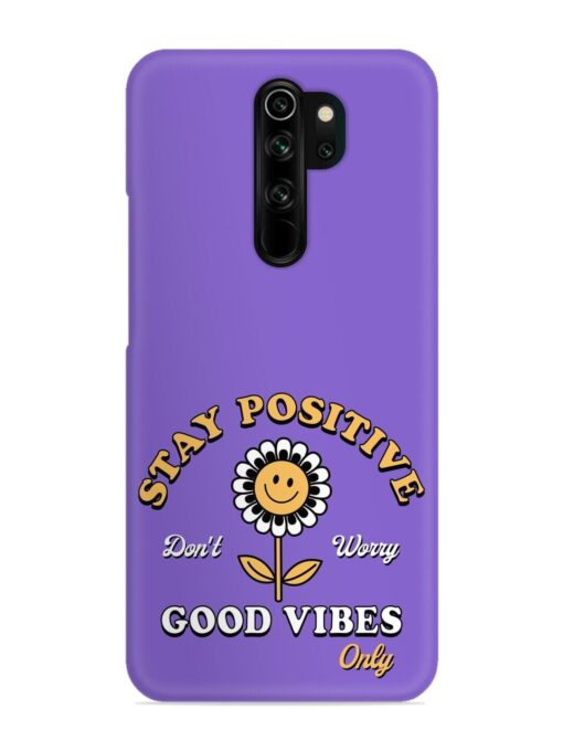 Retro Positive Flower Snap Case for Xiaomi Redmi Note 8 Pro Zapvi