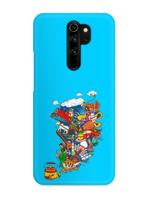 Vector Design Indian Snap Case for Xiaomi Redmi Note 8 Pro