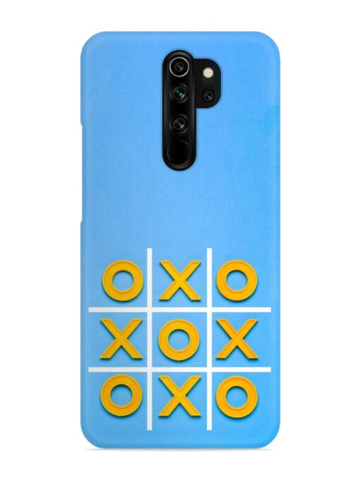 Yellow Plastic Crosses Snap Case for Xiaomi Redmi Note 8 Pro Zapvi