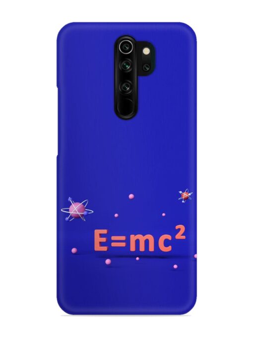 Formula Relativity Equation Snap Case for Xiaomi Redmi Note 8 Pro