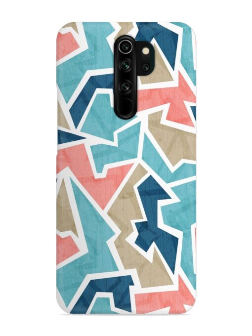 Vintage Geometric Triangle Snap Case for Xiaomi Redmi Note 8 Pro Zapvi