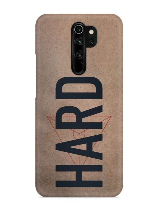 Hard Typo Snap Case for Xiaomi Redmi Note 8 Pro Zapvi