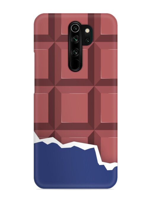 Chocolate Vector Art Snap Case for Xiaomi Redmi Note 8 Pro Zapvi