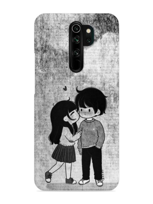 Couple Love Highlights Snap Case for Xiaomi Redmi Note 8 Pro Zapvi