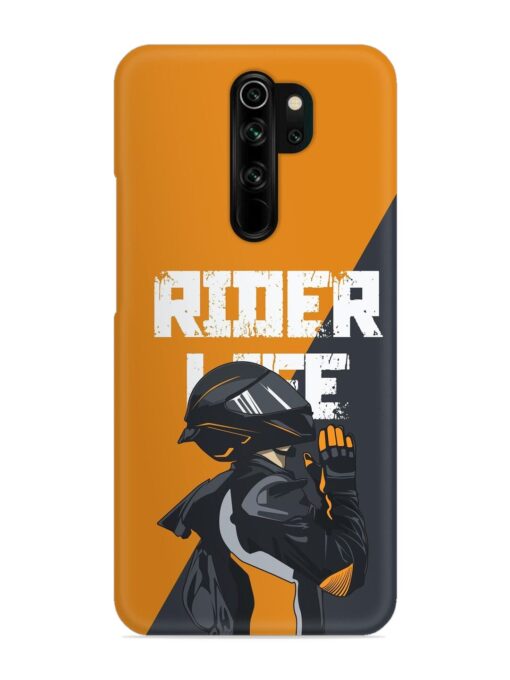 Rider Life Snap Case for Xiaomi Redmi Note 8 Pro Zapvi