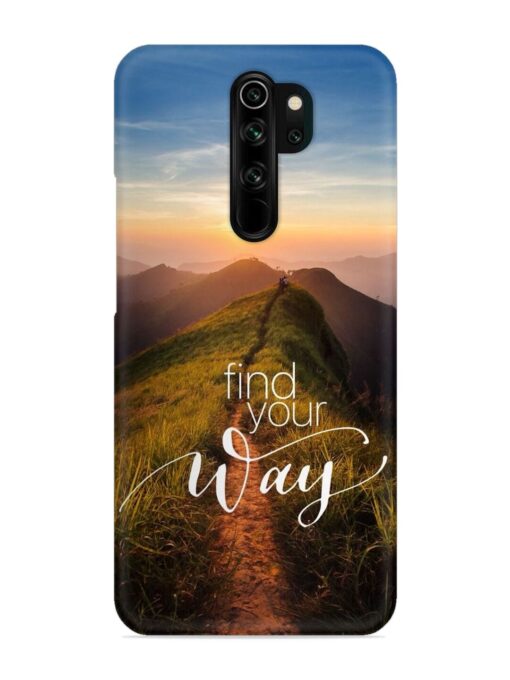 Find Your Way Snap Case for Xiaomi Redmi Note 8 Pro