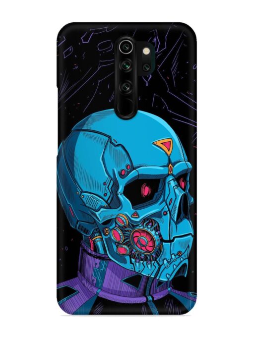 Skull Robo Vector Snap Case for Xiaomi Redmi Note 8 Pro