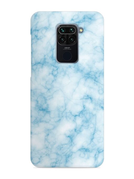 Blue White Natural Marble Snap Case for Xiaomi Redmi Note 9