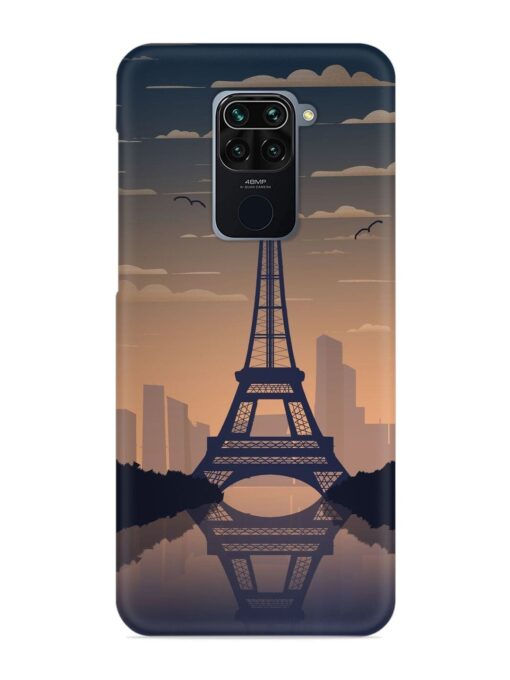 France Paris Eiffel Tower Gradient Snap Case for Xiaomi Redmi Note 9