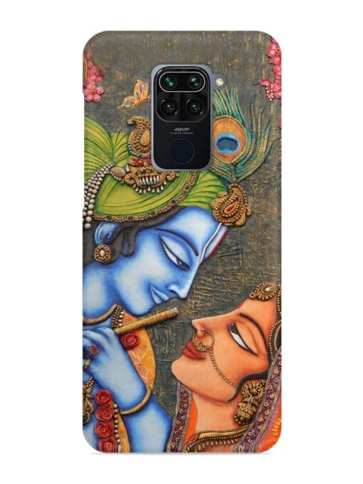 Lord Radha Krishna Flute Art Snap Case for Xiaomi Redmi Note 9 Zapvi