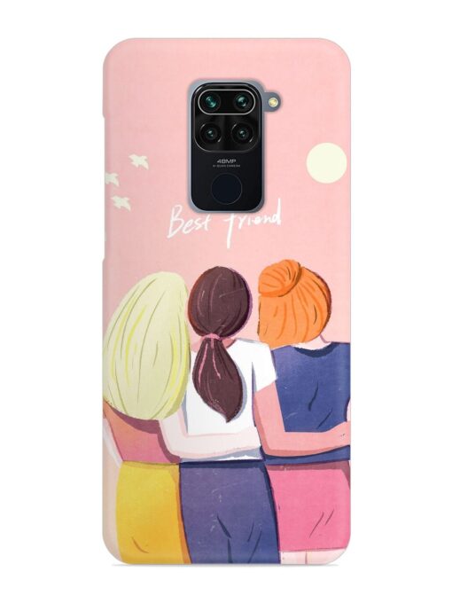 Friendship Day Snap Case for Xiaomi Redmi Note 9 Zapvi