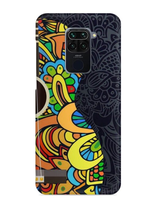 Guitar Vector Art Snap Case for Xiaomi Redmi Note 9