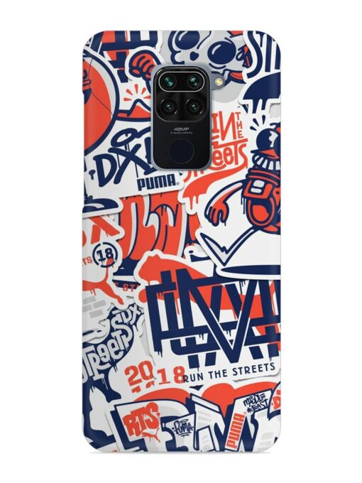 Run The Street Snap Case for Xiaomi Redmi Note 9 Zapvi