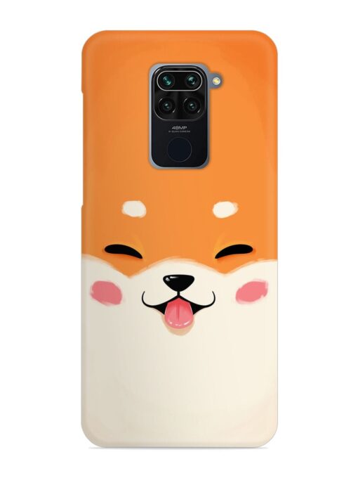 Happy Cat Art Snap Case for Xiaomi Redmi Note 9 Zapvi