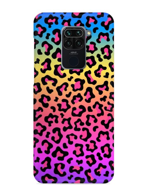 Neon Rainbow Colored Snap Case for Xiaomi Redmi Note 9