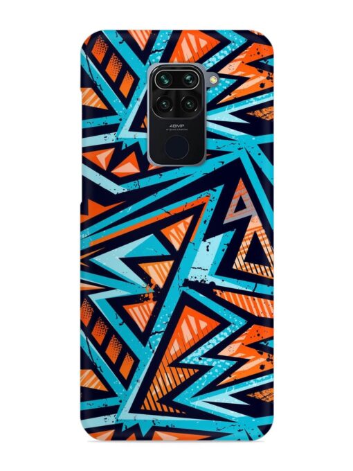 Abstract Seamless Grunge Snap Case for Xiaomi Redmi Note 9 Zapvi