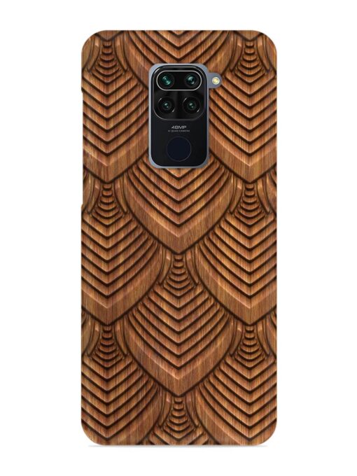 Carved Pattern On Snap Case for Xiaomi Redmi Note 9 Zapvi