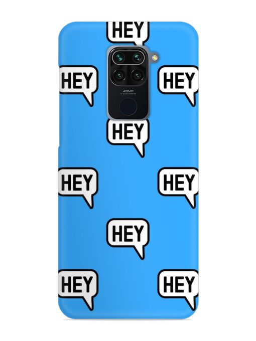 Hey Text Message Snap Case for Xiaomi Redmi Note 9