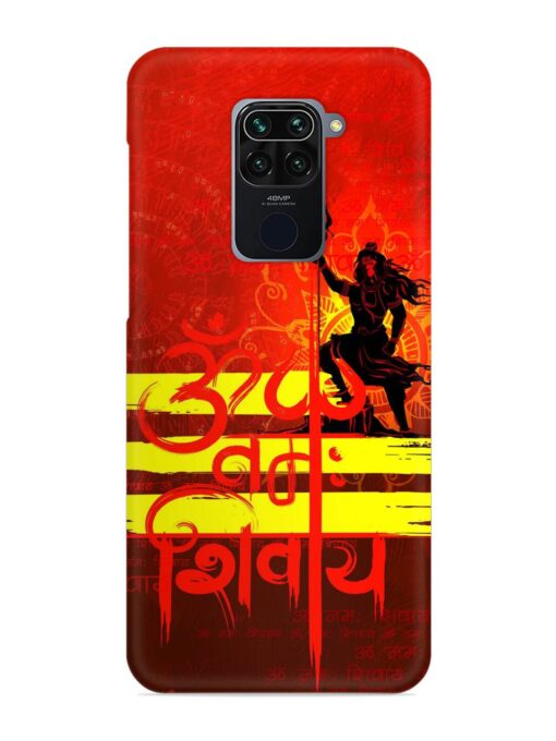 Illustration Lord Shiva Snap Case for Xiaomi Redmi Note 9 Zapvi