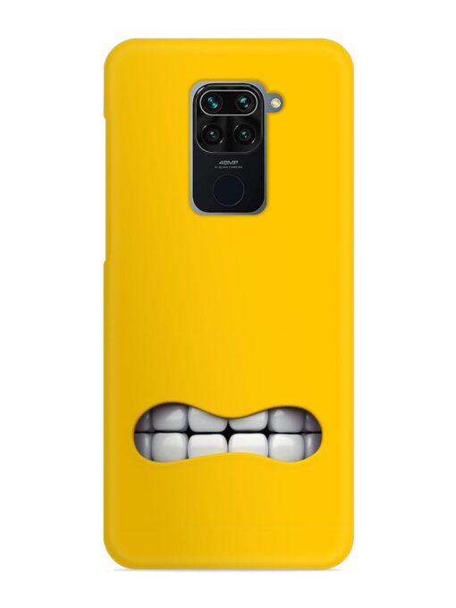 Mouth Character On Snap Case for Xiaomi Redmi Note 9 Zapvi