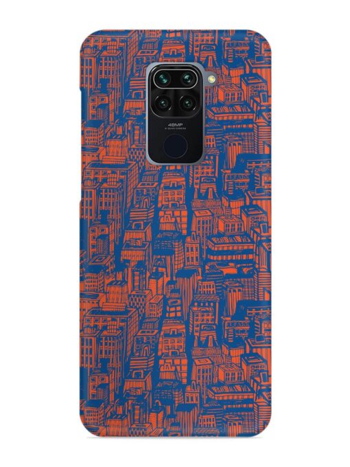 Hand Drawn Seamless Snap Case for Xiaomi Redmi Note 9