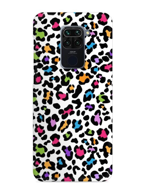 Seamless Leopard Pattern Snap Case for Xiaomi Redmi Note 9