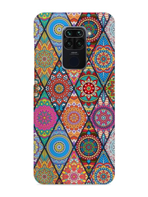 Seamless Tile Pattern Snap Case for Xiaomi Redmi Note 9 Zapvi