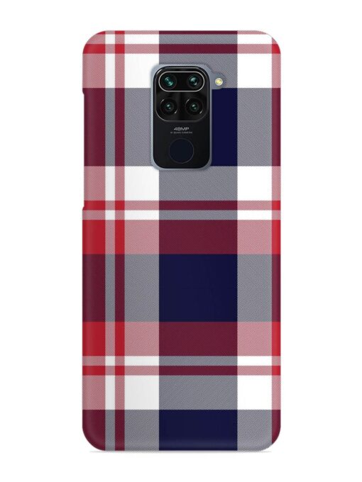 Classic Plaid Tartan Snap Case for Xiaomi Redmi Note 9 Zapvi