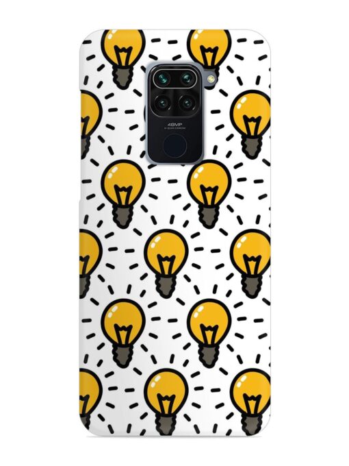 Light Bulb Seamless Snap Case for Xiaomi Redmi Note 9 Zapvi