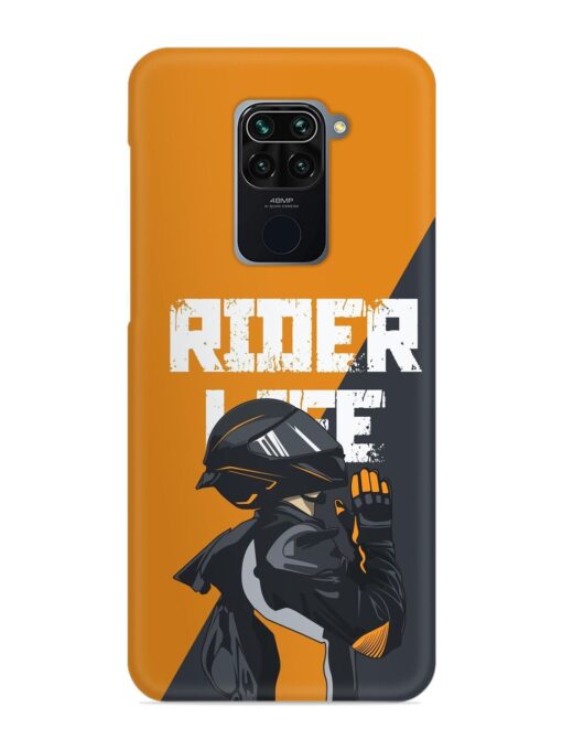 Rider Life Snap Case for Xiaomi Redmi Note 9